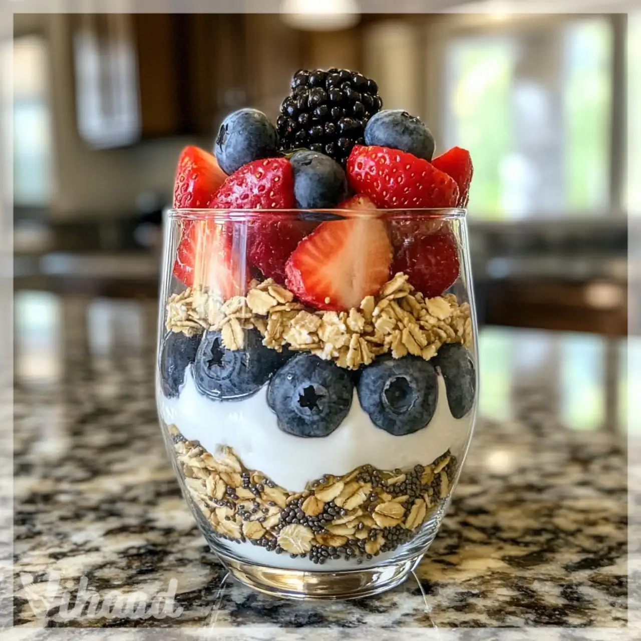 Parfait de Yogur Griego ¡Descubre su delicioso secreto!