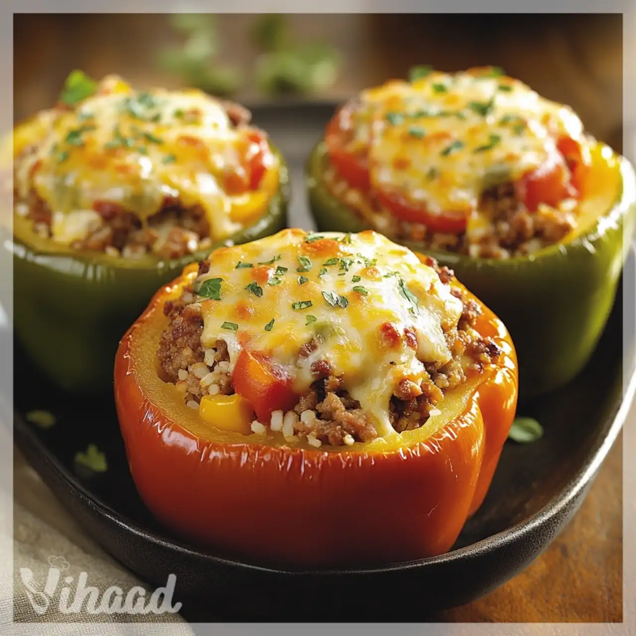 Pimientos Rellenos de Carne y Verduras ¡Descubre su Sabor!