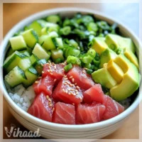 Poke Bowl de Atún Japonés ¡Descubre su frescura y sabor!